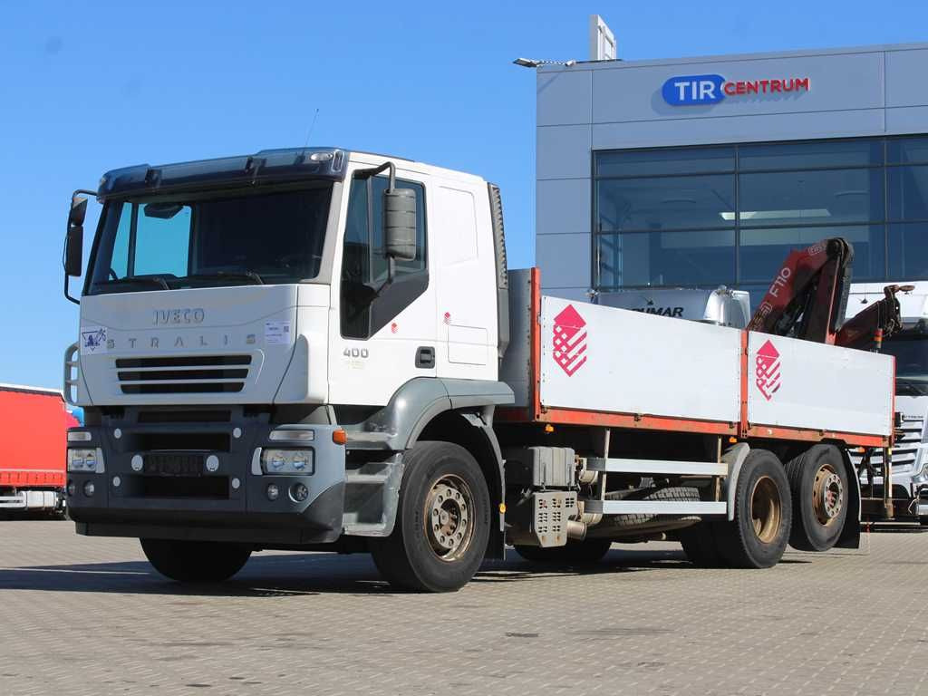 Iveco STRALIS 400, 6X2, EURO 3, CRANE FASSI F110 Iveco STRALIS 400, 6X2, EURO 3, CRANE FASSI F110 - Camión grúa: foto 1 Iveco STRALIS 400, 6X2, EURO 3, CRANE FASSI F110 Iveco STRALIS 400, 6X2, EURO 3, CRANE FASSI F110 - Camión grúa: foto 1