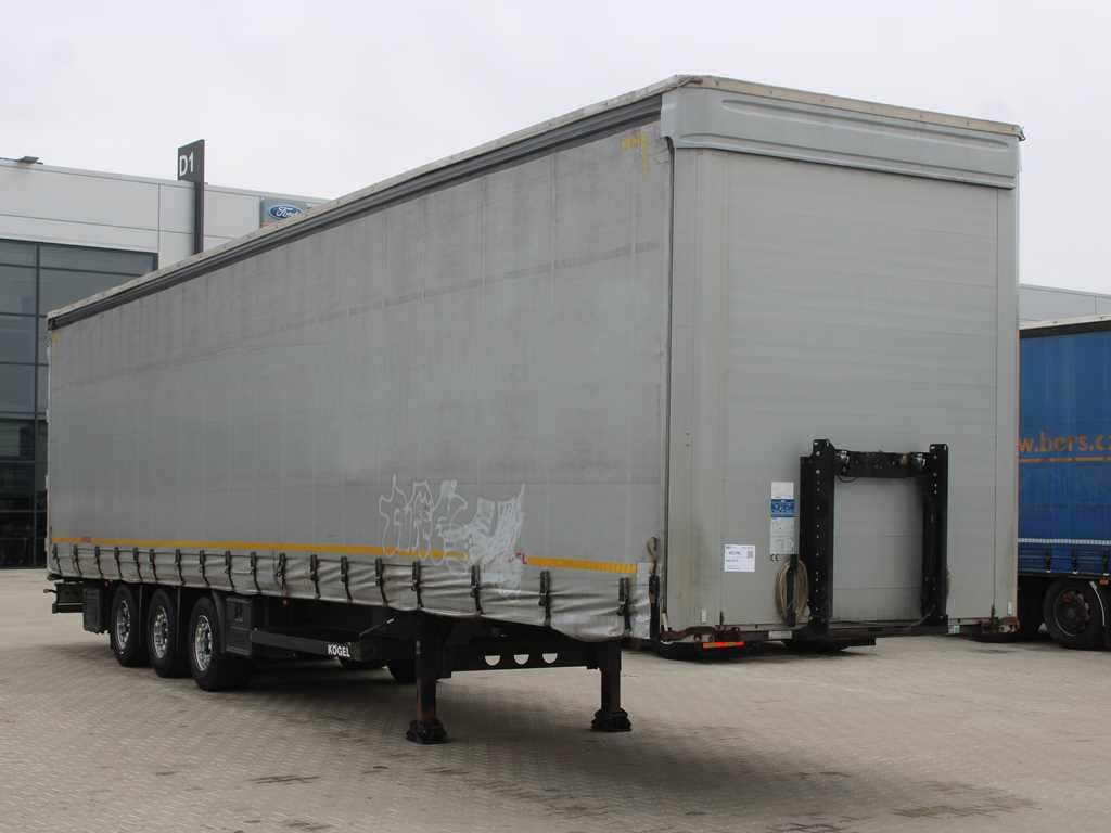 Kögel SN 24, LOWDECK, LIFTING AXLE, MULTILOCK - Semirremolque lona: foto 2 Kögel SN 24, LOWDECK, LIFTING AXLE, MULTILOCK - Semirremolque lona: foto 2