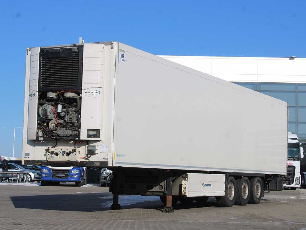 Krone SD,LIFTING AXLE,2X PALLET BASKET,DOUBLE CHAMBER - Semirremolque frigorífico: foto 1 Krone SD,LIFTING AXLE,2X PALLET BASKET,DOUBLE CHAMBER - Semirremolque frigorífico: foto 1