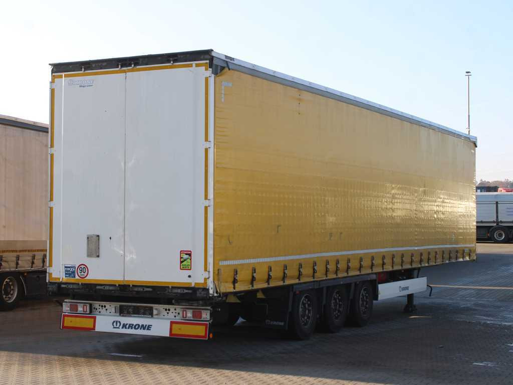 Krone SD, LOWDECK, LIFTING AXLE, LIFTING ROOF, MULTILOCK - Semirremolque lona: foto 4 Krone SD, LOWDECK, LIFTING AXLE, LIFTING ROOF, MULTILOCK - Semirremolque lona: foto 4