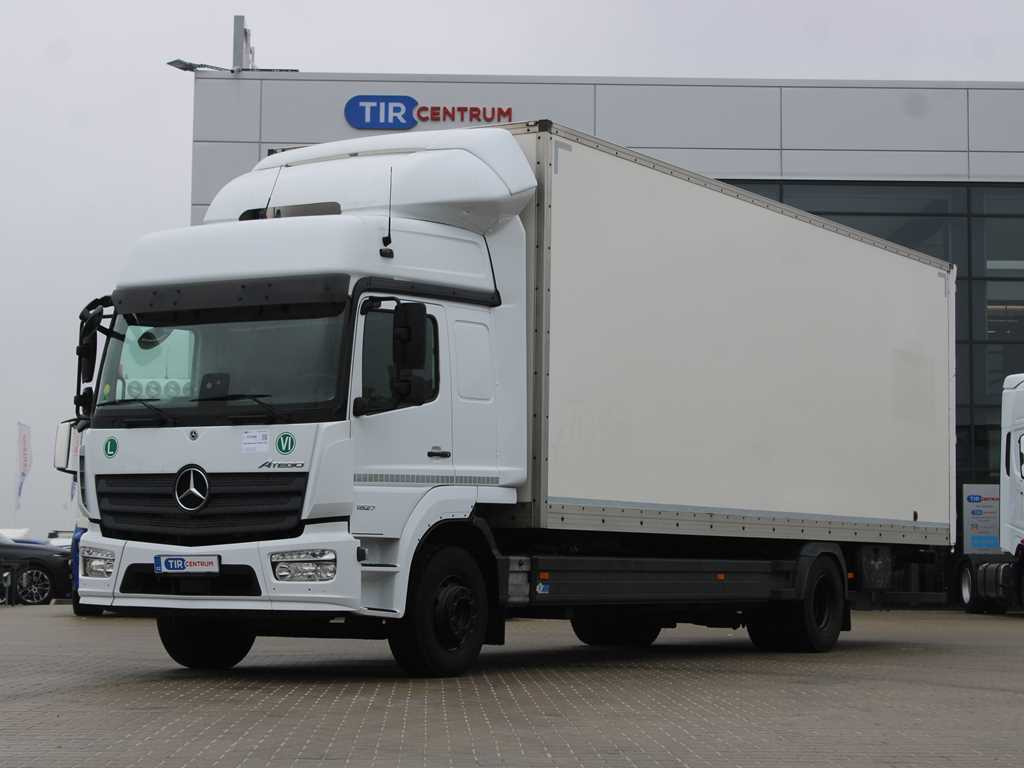 Mercedes-Benz ATEGO 1527, EURO 6, CAMERA, TIRES 80% - Camión caja cerrada: foto 1 Mercedes-Benz ATEGO 1527, EURO 6, CAMERA, TIRES 80% - Camión caja cerrada: foto 1