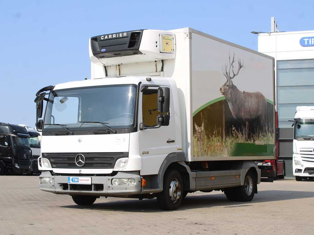 Mercedes-Benz ATEGO 816 L, MEAT IN VISU, CARRIER SUPRA 550 - Camión frigorífico: foto 1 Mercedes-Benz ATEGO 816 L, MEAT IN VISU, CARRIER SUPRA 550 - Camión frigorífico: foto 1