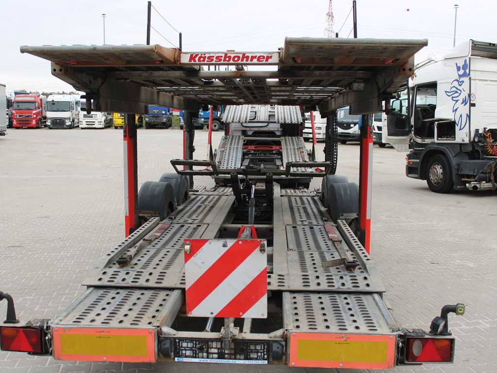 Camión portavehículos Mercedes-Benz Actros 1844, EURO 5EEV, RETARDER + KÄSSBOHRER METAGO (2006): foto 6