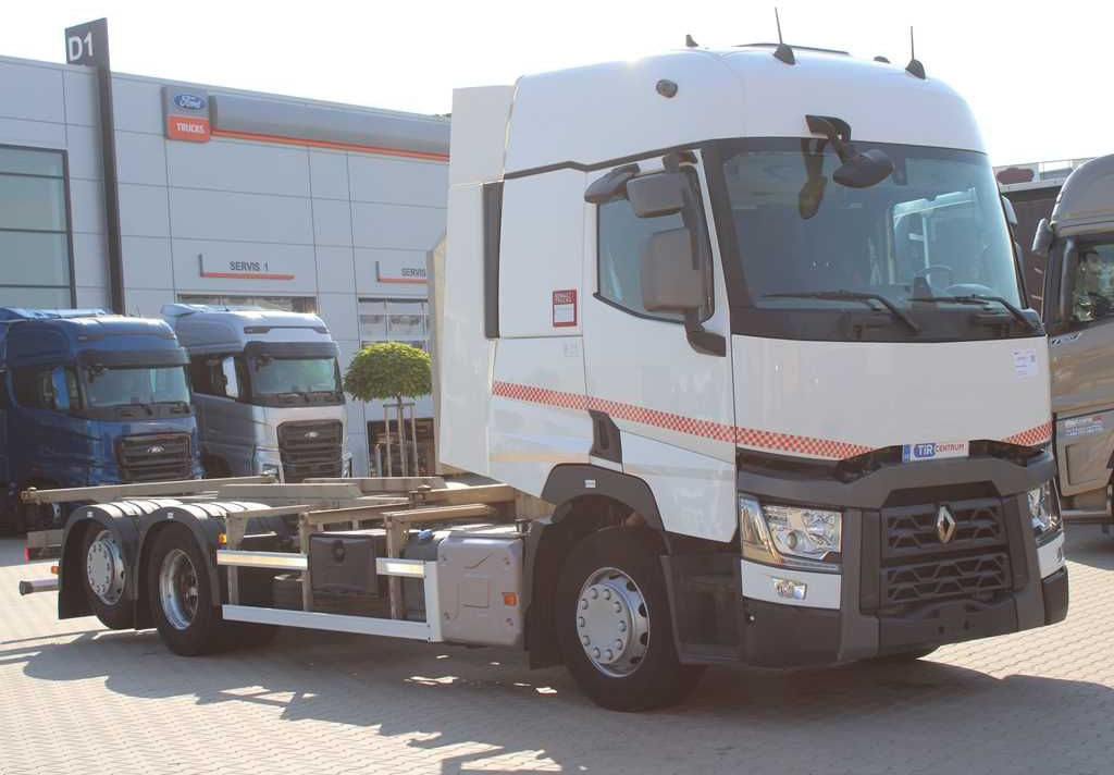 Renault T460, EURO 6, BDF, LIFTING AXLE, AIR SUSPENSIONS - Camión portacontenedore/ Intercambiable: foto 2 Renault T460, EURO 6, BDF, LIFTING AXLE, AIR SUSPENSIONS - Camión portacontenedore/ Intercambiable: foto 2