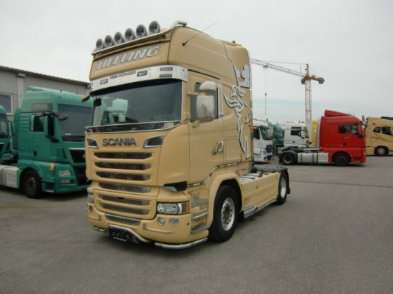 Scania R520 V8,Topline,Hydraulik Retarder Voll Luft - Cabeza tractora: foto 1 Scania R520 V8,Topline,Hydraulik Retarder Voll Luft - Cabeza tractora: foto 1