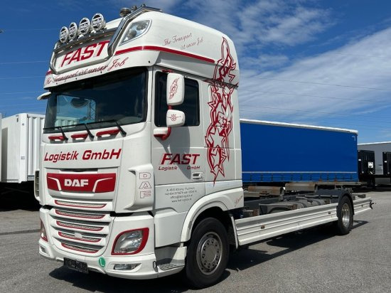 DAF XF 480 FA BDF SSC Euro 6, Retarder - Camión portacontenedore/ Intercambiable: foto 1 DAF XF 480 FA BDF SSC Euro 6, Retarder - Camión portacontenedore/ Intercambiable: foto 1