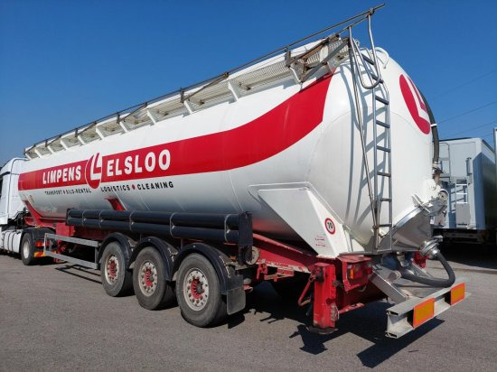 Feldbinder KIP 63.3 Siloauflieger, SAF-Achsen, Alu-Felgen, - Semirremolque silo: foto 5 Feldbinder KIP 63.3 Siloauflieger, SAF-Achsen, Alu-Felgen, - Semirremolque silo: foto 5