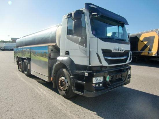 Iveco Stralis AD 260 SYS Milchtankwagen, Tankaufbau, ,Lenkachse + Liftachse, Retarder, 3 Kammern zu 5300l - Camión cisterna: foto 3 Iveco Stralis AD 260 SYS Milchtankwagen, Tankaufbau, ,Lenkachse + Liftachse, Retarder, 3 Kammern zu 5300l - Camión cisterna: foto 3