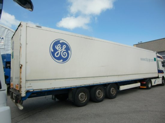 Krone 3-achs Kofferauflieger SDK 27 Zurrschienen - Semirremolque caja cerrada: foto 4 Krone 3-achs Kofferauflieger SDK 27 Zurrschienen - Semirremolque caja cerrada: foto 4