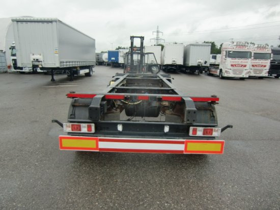 Krone AZ18, Maxi BDF-Lafette, BPW-Achsen - Remolque portacontenedore/ Intercambiable: foto 5 Krone AZ18, Maxi BDF-Lafette, BPW-Achsen - Remolque portacontenedore/ Intercambiable: foto 5