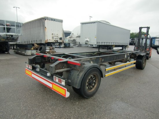 Krone AZ18, Maxi BDF-Lafette, BPW-Achsen - Remolque portacontenedore/ Intercambiable: foto 4 Krone AZ18, Maxi BDF-Lafette, BPW-Achsen - Remolque portacontenedore/ Intercambiable: foto 4