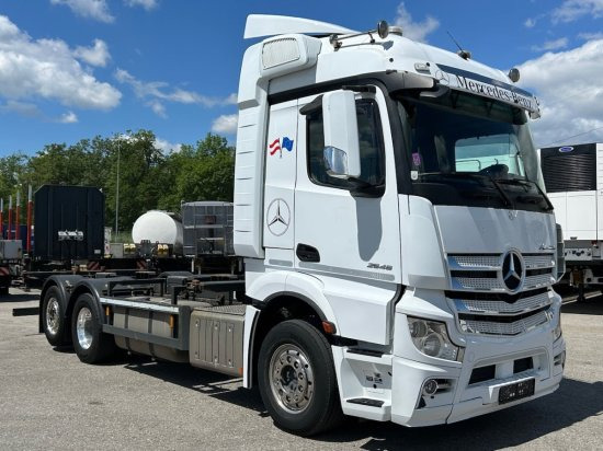 Mercedes-Benz Actros 2545 6x2 BDF E6, Retarder, Alufelgen - Camión portacontenedore/ Intercambiable: foto 3 Mercedes-Benz Actros 2545 6x2 BDF E6, Retarder, Alufelgen - Camión portacontenedore/ Intercambiable: foto 3