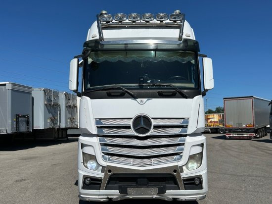 Mercedes-Benz Actros 2545 L 6x2, Retarder, Pritsche, Hiab XS 166 D-4 PRO, E5 - Camión caja abierta, Camión grúa: foto 2 Mercedes-Benz Actros 2545 L 6x2, Retarder, Pritsche, Hiab XS 166 D-4 PRO, E5 - Camión caja abierta, Camión grúa: foto 2