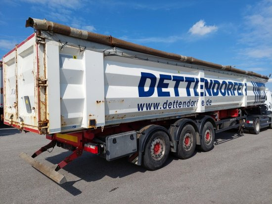 Schwarzmüller K10VLN3 Stahlmulde, Portaltüren, Alufelgen, Liftachse,  60m3 - Semirremolque volquete: foto 4 Schwarzmüller K10VLN3 Stahlmulde, Portaltüren, Alufelgen, Liftachse,  60m3 - Semirremolque volquete: foto 4