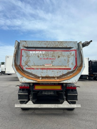 Schwarzmüller Kippmulde 25m³, SAF, Rollplane, Podest, HYVA - Semirremolque volquete: foto 3 Schwarzmüller Kippmulde 25m³, SAF, Rollplane, Podest, HYVA - Semirremolque volquete: foto 3