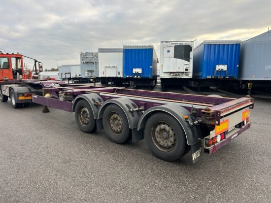 Web Trailer LPRS24 Heckschieber 1x20 ft 2x20 ft 1x40 ft 3 Stück verfügbar - Semirremolque portacontenedore/ Intercambiable: foto 2 Web Trailer LPRS24 Heckschieber 1x20 ft 2x20 ft 1x40 ft 3 Stück verfügbar - Semirremolque portacontenedore/ Intercambiable: foto 2