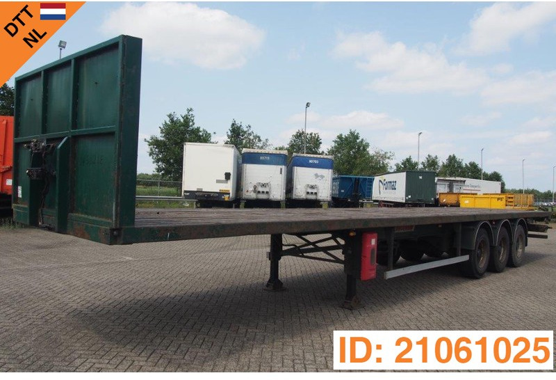 Fruehauf Plateau - Semirremolque plataforma/ Caja abierta: foto 1 Fruehauf Plateau - Semirremolque plataforma/ Caja abierta: foto 1
