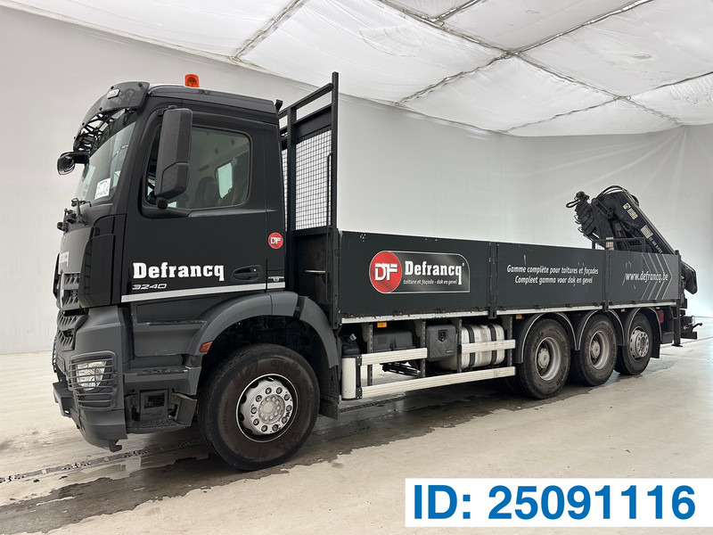 Mercedes-Benz Arocs 3240 - 8x4 - Camión caja abierta, Camión grúa: foto 1 Mercedes-Benz Arocs 3240 - 8x4 - Camión caja abierta, Camión grúa: foto 1