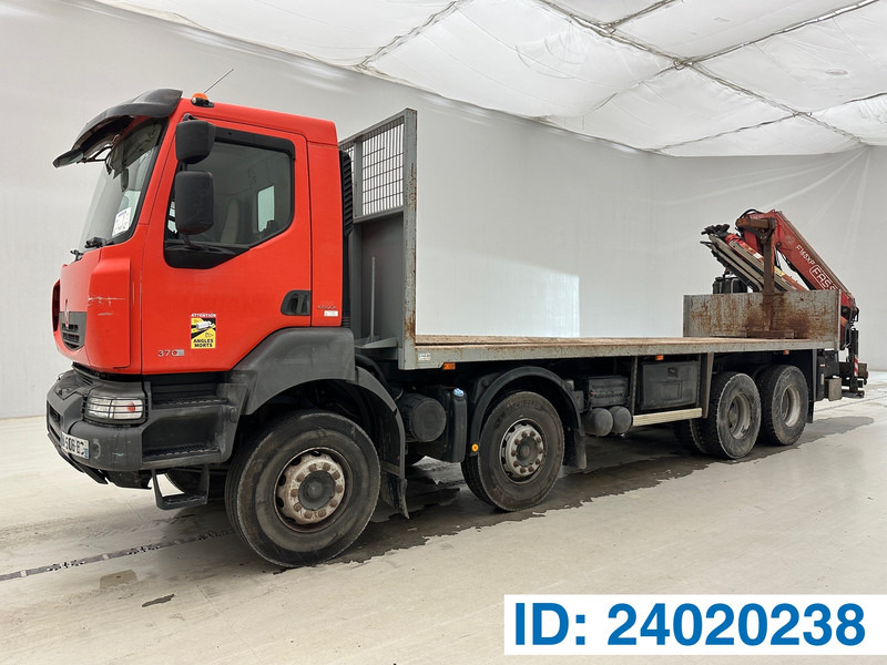 Renault Kerax 370 DXi - 8x4 - Camión caja abierta, Camión grúa: foto 1 Renault Kerax 370 DXi - 8x4 - Camión caja abierta, Camión grúa: foto 1