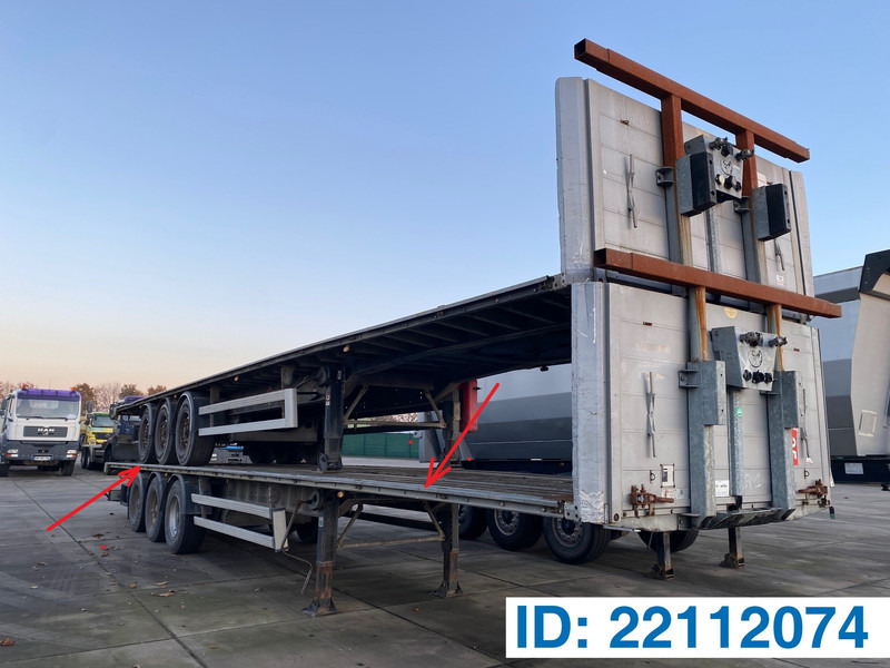 Samro Plateau - Semirremolque plataforma/ Caja abierta: foto 1 Samro Plateau - Semirremolque plataforma/ Caja abierta: foto 1