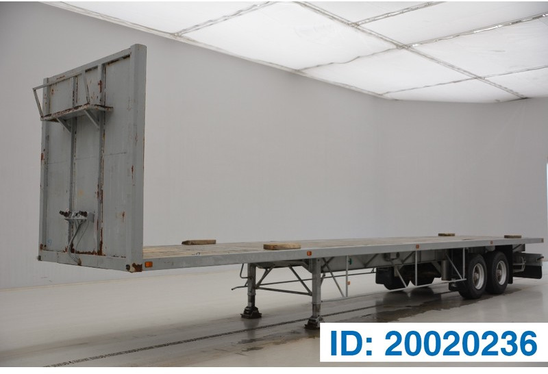 Samro Plateau - Semirremolque plataforma/ Caja abierta: foto 1 Samro Plateau - Semirremolque plataforma/ Caja abierta: foto 1