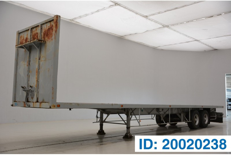 Samro Plateau - Semirremolque plataforma/ Caja abierta: foto 1 Samro Plateau - Semirremolque plataforma/ Caja abierta: foto 1