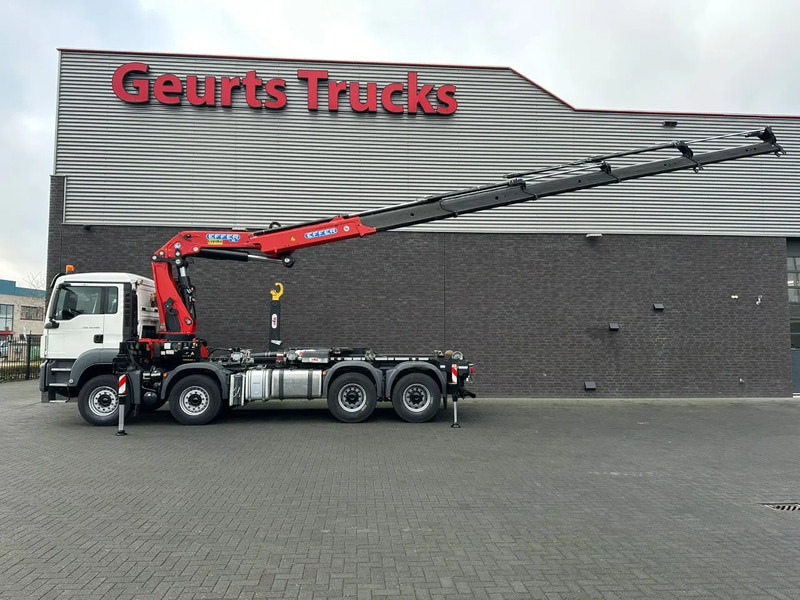 MAN TGS 35.460 8X4 BL+ HYVA 18.55.S HAAKARMSYSTEEM EFFER 395-5 KRAAN/KRAN/CRANE/GRUA - Camión multibasculante, Camión grúa: foto 5 MAN TGS 35.460 8X4 BL+ HYVA 18.55.S HAAKARMSYSTEEM EFFER 395-5 KRAAN/KRAN/CRANE/GRUA - Camión multibasculante, Camión grúa: foto 5