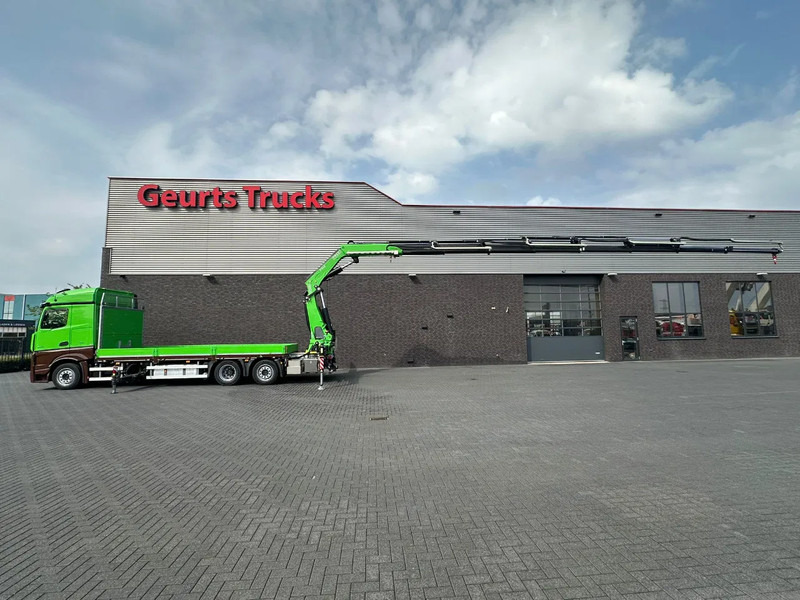 Camión grúa Mercedes-Benz Actros 2545 6X2 OPENLAADBAK MET FASSI F545RA.2.28 XE DINAMIC KRAAN / KRAAN/ CRANE/ GRUA: foto 9