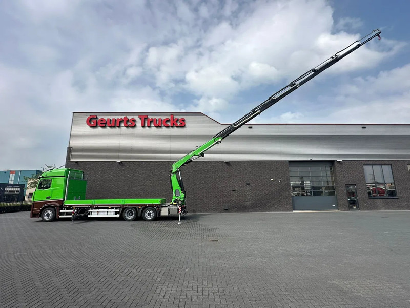 Camión grúa Mercedes-Benz Actros 2545 6X2 OPENLAADBAK MET FASSI F545RA.2.28 XE DINAMIC KRAAN / KRAAN/ CRANE/ GRUA: foto 7