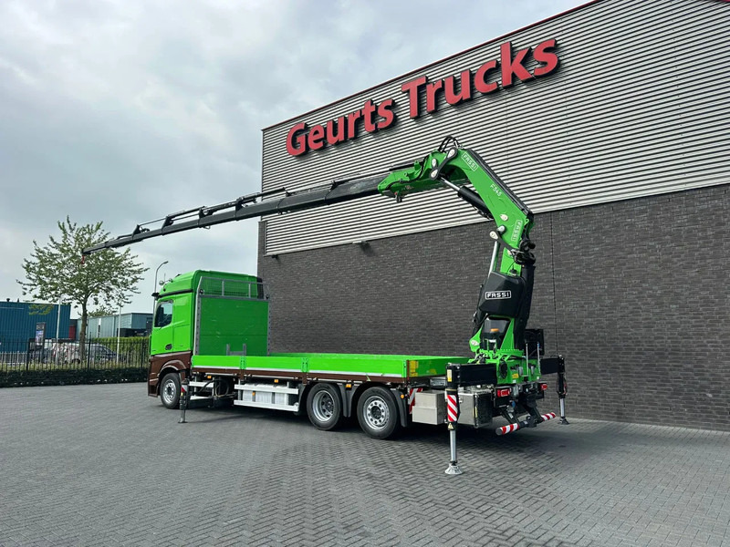 Mercedes-Benz Actros 2545 6X2 OPENLAADBAK MET FASSI F545RA.2.28 XE DINAMIC KRAAN / KRAAN/ CRANE/ GRUA - Camión grúa: foto 3 Mercedes-Benz Actros 2545 6X2 OPENLAADBAK MET FASSI F545RA.2.28 XE DINAMIC KRAAN / KRAAN/ CRANE/ GRUA - Camión grúa: foto 3