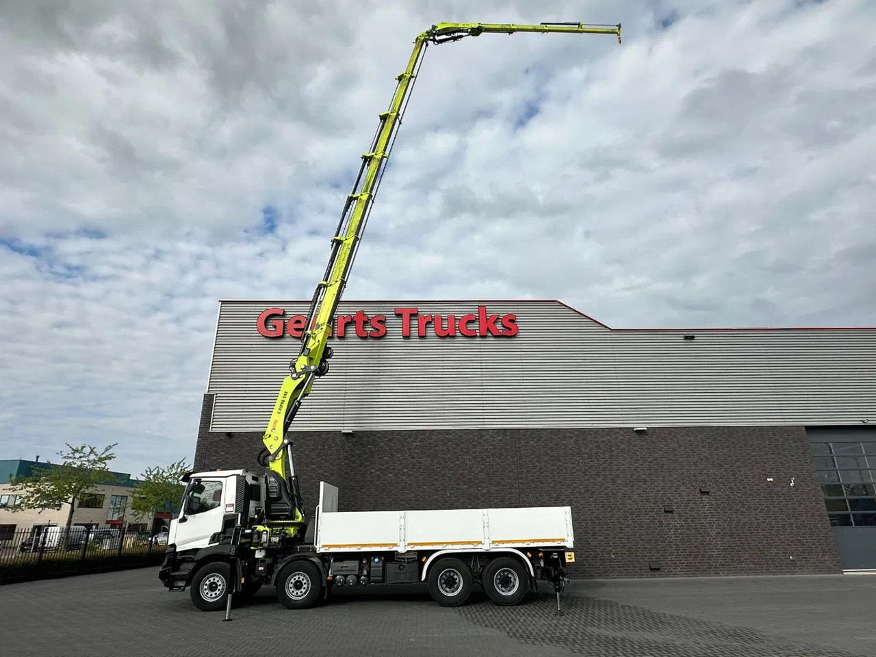 Renault C460 8X4 + HIAB X-HIPRO 548 E-7 MET JIB KRAAN / - Camión grúa: foto 4 Renault C460 8X4 + HIAB X-HIPRO 548 E-7 MET JIB KRAAN / - Camión grúa: foto 4