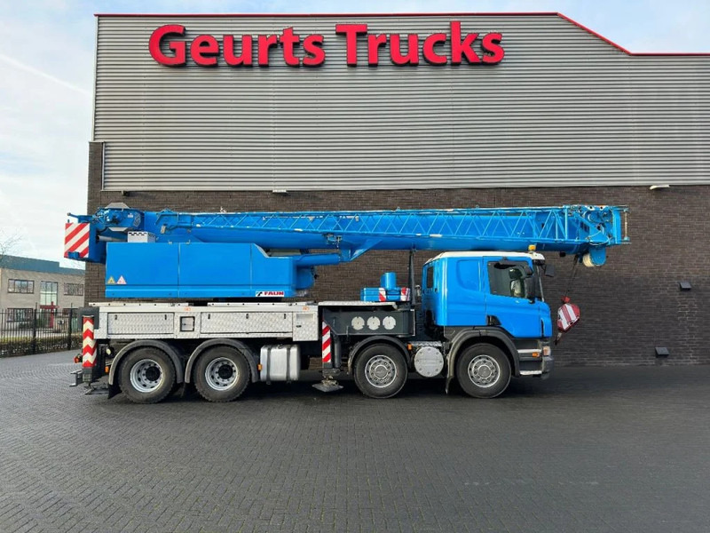 Scania P420 8X4 + FAUN HK 40 + JIB KRAAN/KRAN/CRANE/GRUA - Camión grúa: foto 4 Scania P420 8X4 + FAUN HK 40 + JIB KRAAN/KRAN/CRANE/GRUA - Camión grúa: foto 4