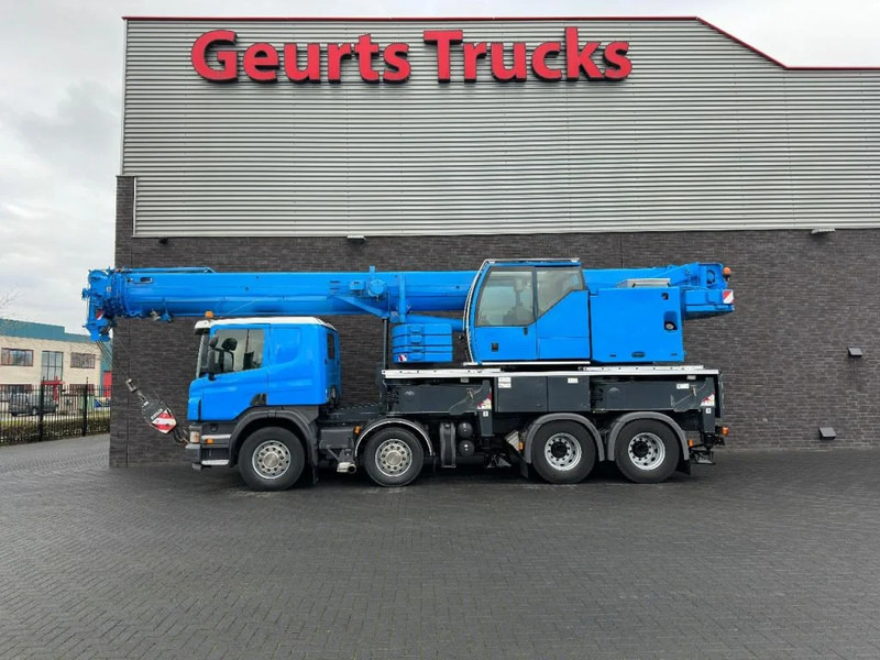Scania P420 8X4 + LIEBHERR LTF 1045-4.1 KRAAN/KRAN/CRANE/GRUA - Camión grúa: foto 1 Scania P420 8X4 + LIEBHERR LTF 1045-4.1 KRAAN/KRAN/CRANE/GRUA - Camión grúa: foto 1