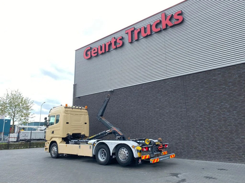 Scania R450 6X2 + PALFINGER HAAKARMSYSTEEM/ABROLLKIPPER/HOOKLIFT - Camión multibasculante: foto 4 Scania R450 6X2 + PALFINGER HAAKARMSYSTEEM/ABROLLKIPPER/HOOKLIFT - Camión multibasculante: foto 4