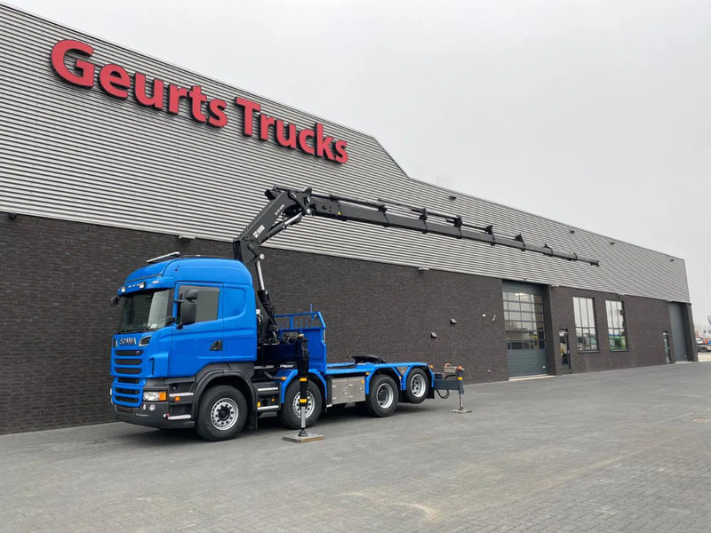 Scania R560 V8 8X2 TREKKER/BAKWAGEN + HIAB 477E-8 HIPRO KRAAN/KRAN/CRANE/GRUA - Camión grúa: foto 4 Scania R560 V8 8X2 TREKKER/BAKWAGEN + HIAB 477E-8 HIPRO KRAAN/KRAN/CRANE/GRUA - Camión grúa: foto 4