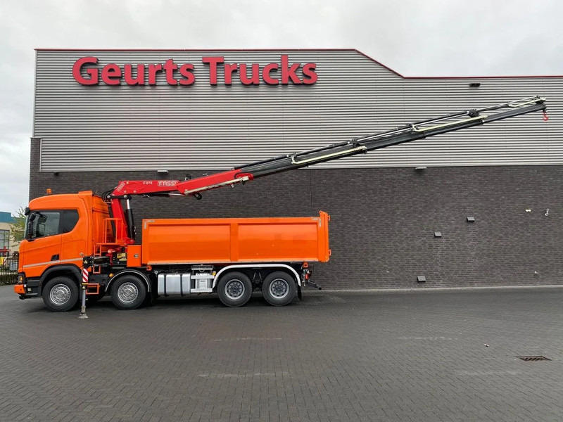 Scania R650 V8 NGS XT 8X4 + KIPPER + FASSI F275A.2.25 KRAAN/KRAN/CRANE/GRUA - Camión volquete, Camión grúa: foto 5 Scania R650 V8 NGS XT 8X4 + KIPPER + FASSI F275A.2.25 KRAAN/KRAN/CRANE/GRUA - Camión volquete, Camión grúa: foto 5