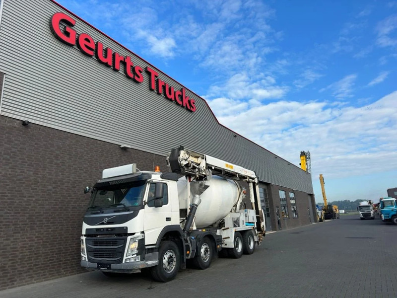 Volvo FM 410 8X4 + STETTER 9 M3 MIXER/MISCHER + THEAM 15 M TRANSPORTBAND/BELT - Camión hormigonera: foto 2 Volvo FM 410 8X4 + STETTER 9 M3 MIXER/MISCHER + THEAM 15 M TRANSPORTBAND/BELT - Camión hormigonera: foto 2
