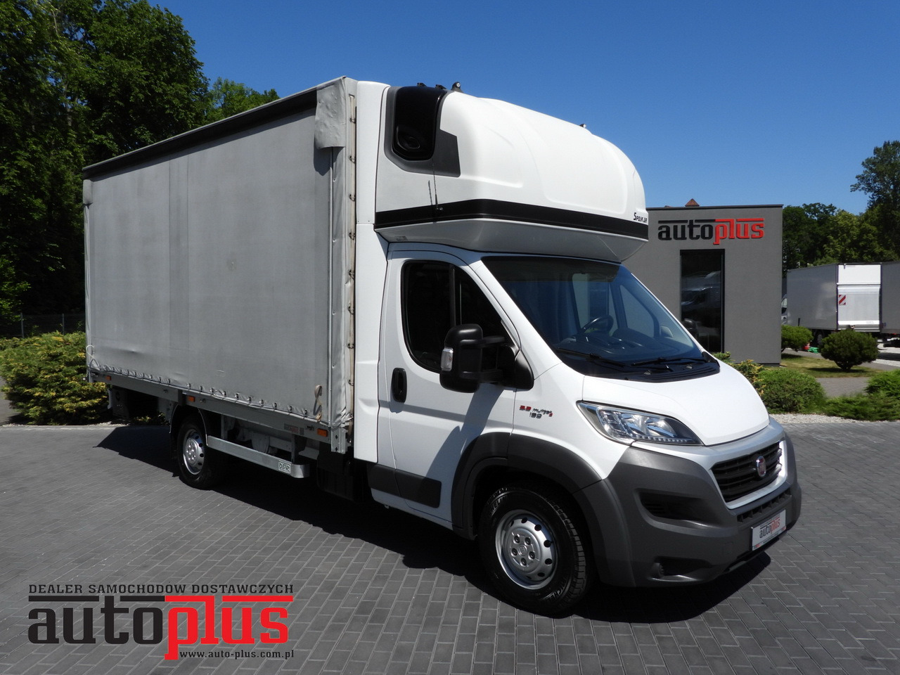 FIAT DUCATO TARPAULIN 10 PALLETS WEBASTO CRUISE CONTROL LED LIGHTS PNEUMATICS AIR CONDITIONING 180HP - Furgoneta con lona: foto 1 FIAT DUCATO TARPAULIN 10 PALLETS WEBASTO CRUISE CONTROL LED LIGHTS PNEUMATICS AIR CONDITIONING 180HP - Furgoneta con lona: foto 1