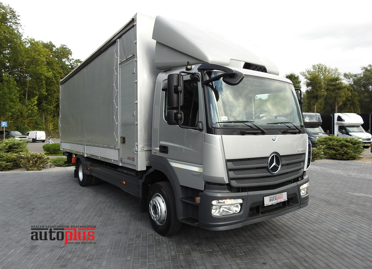 MERCEDES ATEGO 1221 TARPAULIN LIFT 16 PALLETS WEBASTO AIR CONDITIONING PNEUMATICS TWIN WHEELS 230HP - Camión lona: foto 1 MERCEDES ATEGO 1221 TARPAULIN LIFT 16 PALLETS WEBASTO AIR CONDITIONING PNEUMATICS TWIN WHEELS 230HP - Camión lona: foto 1