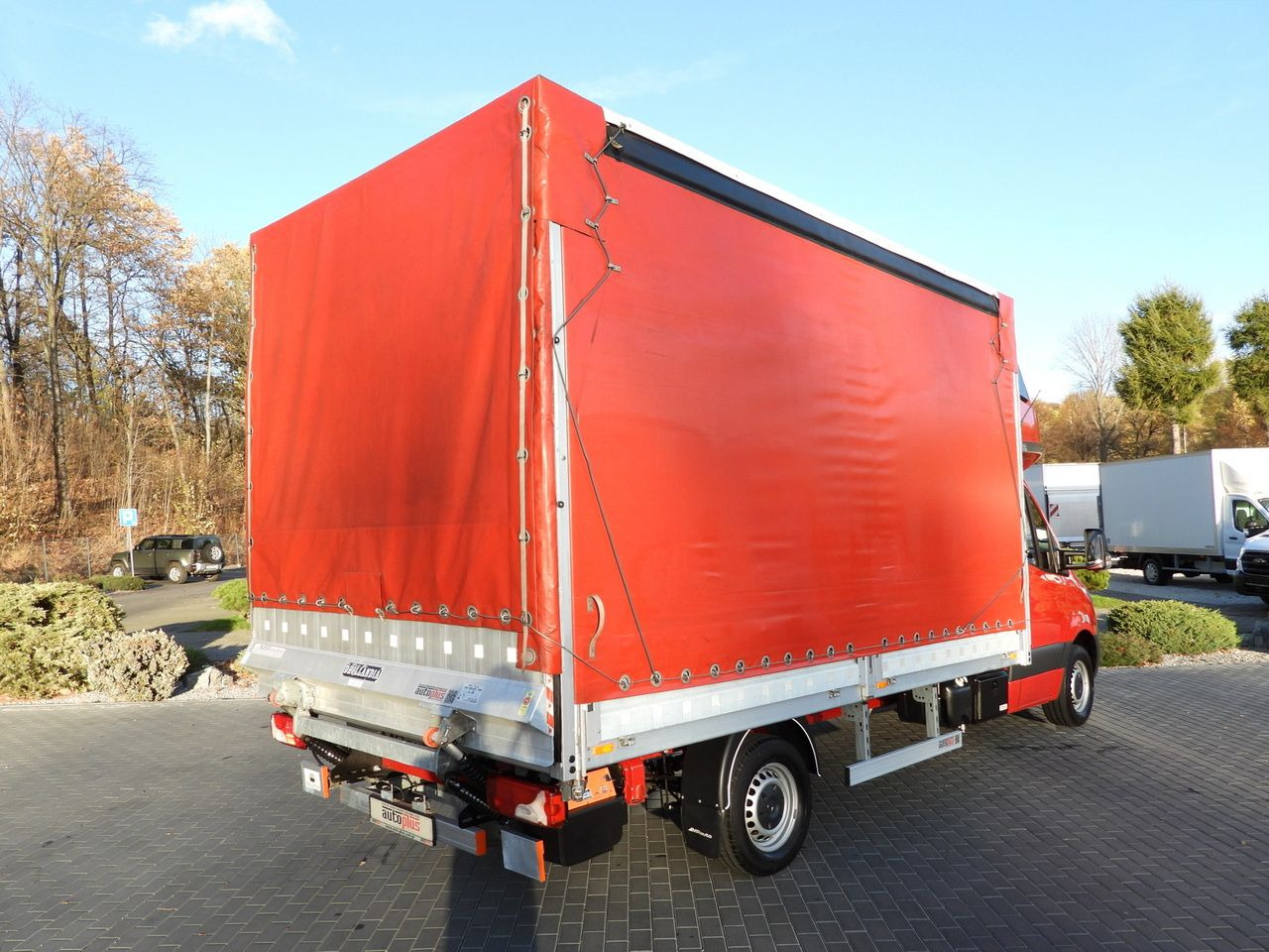 MERCEDES SPRINTER 316 TARPAULIN LIFT 8 PALLETS WEBASTO CRUISE CONTROL AIR CONDITIONING 160HP - Furgoneta con lona: foto 3 MERCEDES SPRINTER 316 TARPAULIN LIFT 8 PALLETS WEBASTO CRUISE CONTROL AIR CONDITIONING 160HP - Furgoneta con lona: foto 3