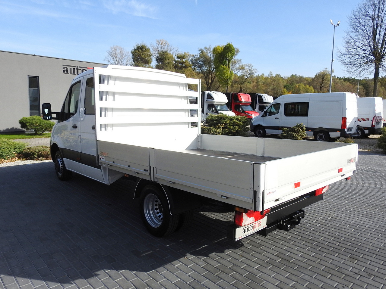 Furgoneta combi MERCEDES SPRINTER 516 STAKE BODY DOUBLE CABIN DOKA 6 SEATS CRUISE CONTROL AIR CONDITIONING TWIN WHEELS  160HP: foto 9