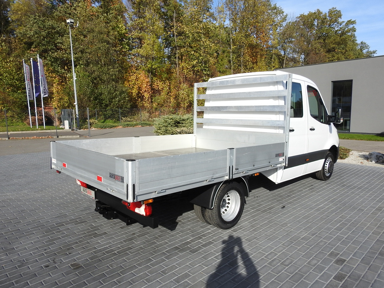 Furgoneta combi MERCEDES SPRINTER 516 STAKE BODY DOUBLE CABIN DOKA 6 SEATS CRUISE CONTROL AIR CONDITIONING TWIN WHEELS  160HP: foto 13