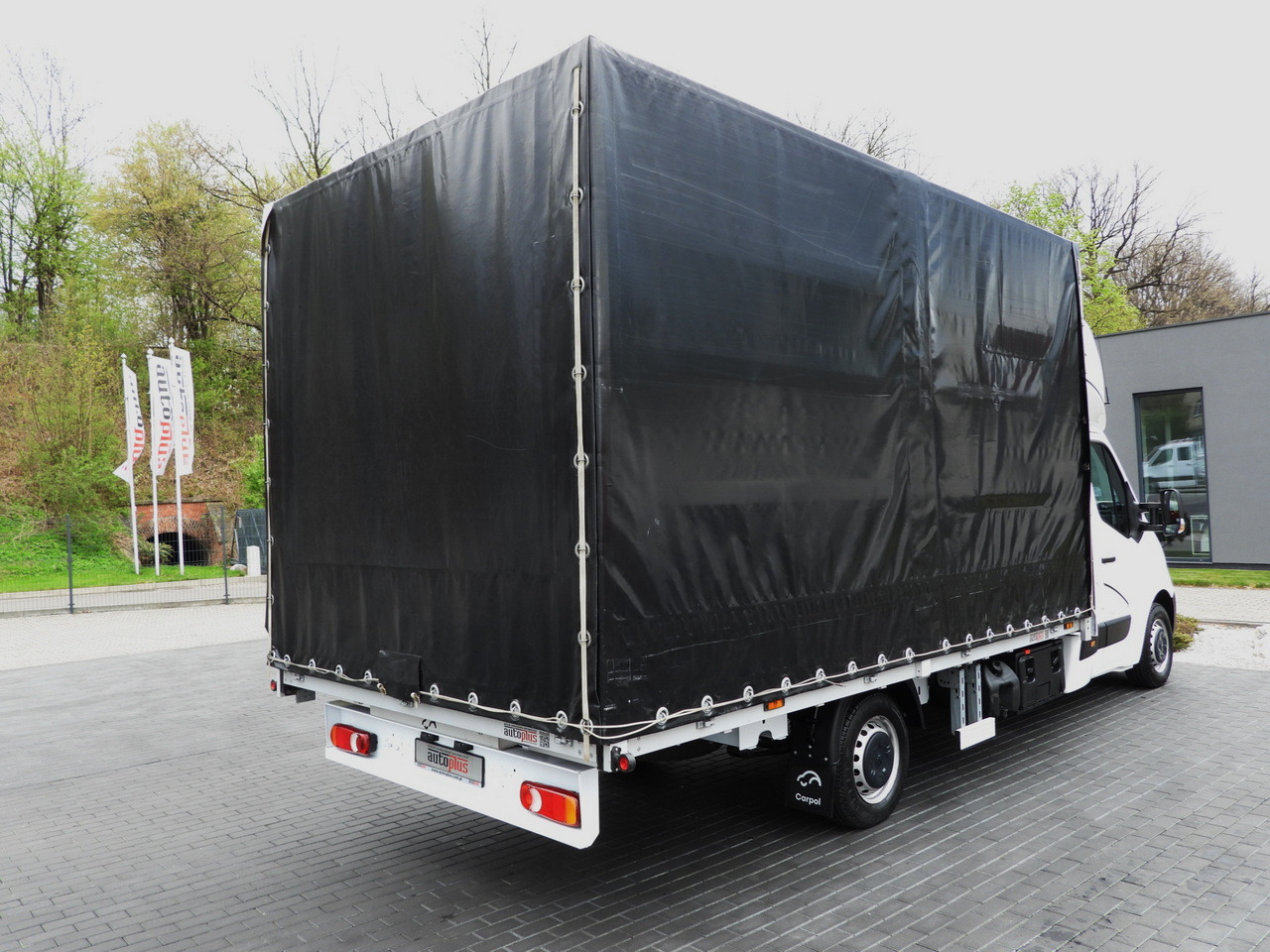 Furgoneta con lona OPEL MOVANO  TARPAULIN 10 PALLETS WEBASTO CRUISE CONTROL LED LIGHTS PNEUMATICS AIR CONDITIONING  165HP: foto 13