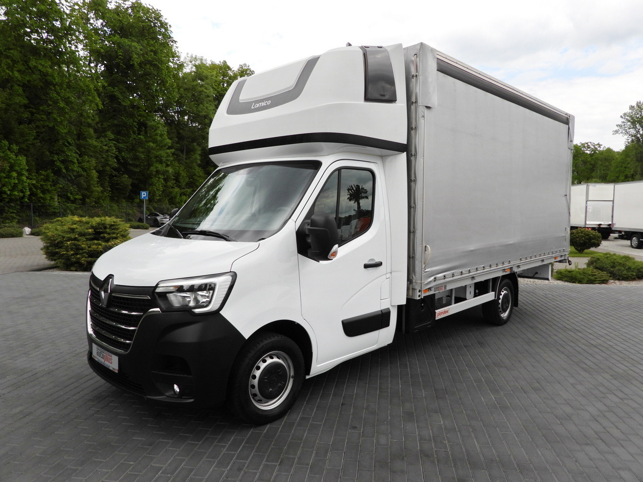 Furgoneta con lona RENAULT MASTER  TARPAULIN 10 PALLETS CRUISE CONTROL LED LIGHTS PNEUMATICS AIR CONDITIONING  165HP: foto 18