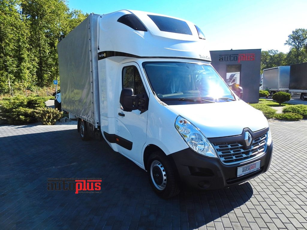 Renault MASTER PRITSCHE PLANE 8 PALETTEN WEBASTO A/C - Furgoneta con lona, Furgoneta combi: foto 1 Renault MASTER PRITSCHE PLANE 8 PALETTEN WEBASTO A/C - Furgoneta con lona, Furgoneta combi: foto 1