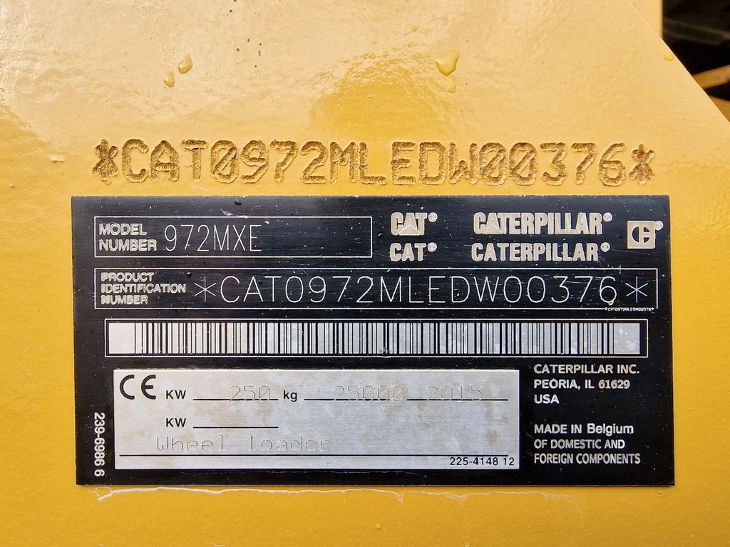 Cargadora de ruedas CAT 972MXE CAT 972MXE: foto 10