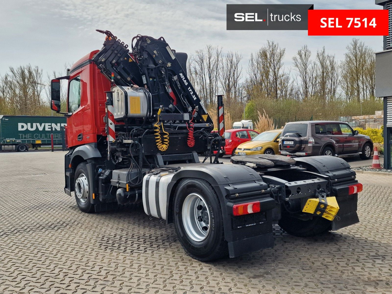 Mercedes-Benz Antos 1843 / Atlas 172.3E-A4 / KRAN - Cabeza tractora: foto 1 Mercedes-Benz Antos 1843 / Atlas 172.3E-A4 / KRAN - Cabeza tractora: foto 1