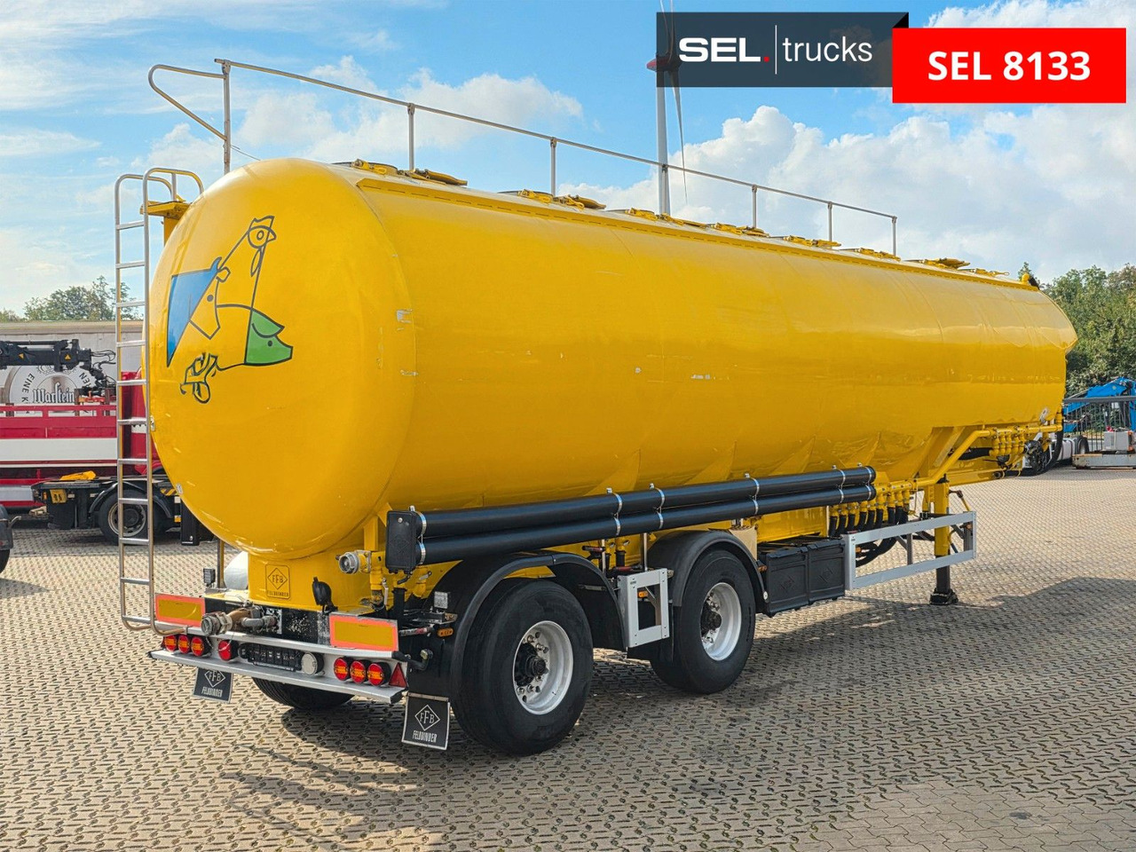 Feldbinder EUT 58.2 / 58 m3 - Semirremolque silo: foto 5 Feldbinder EUT 58.2 / 58 m3 - Semirremolque silo: foto 5