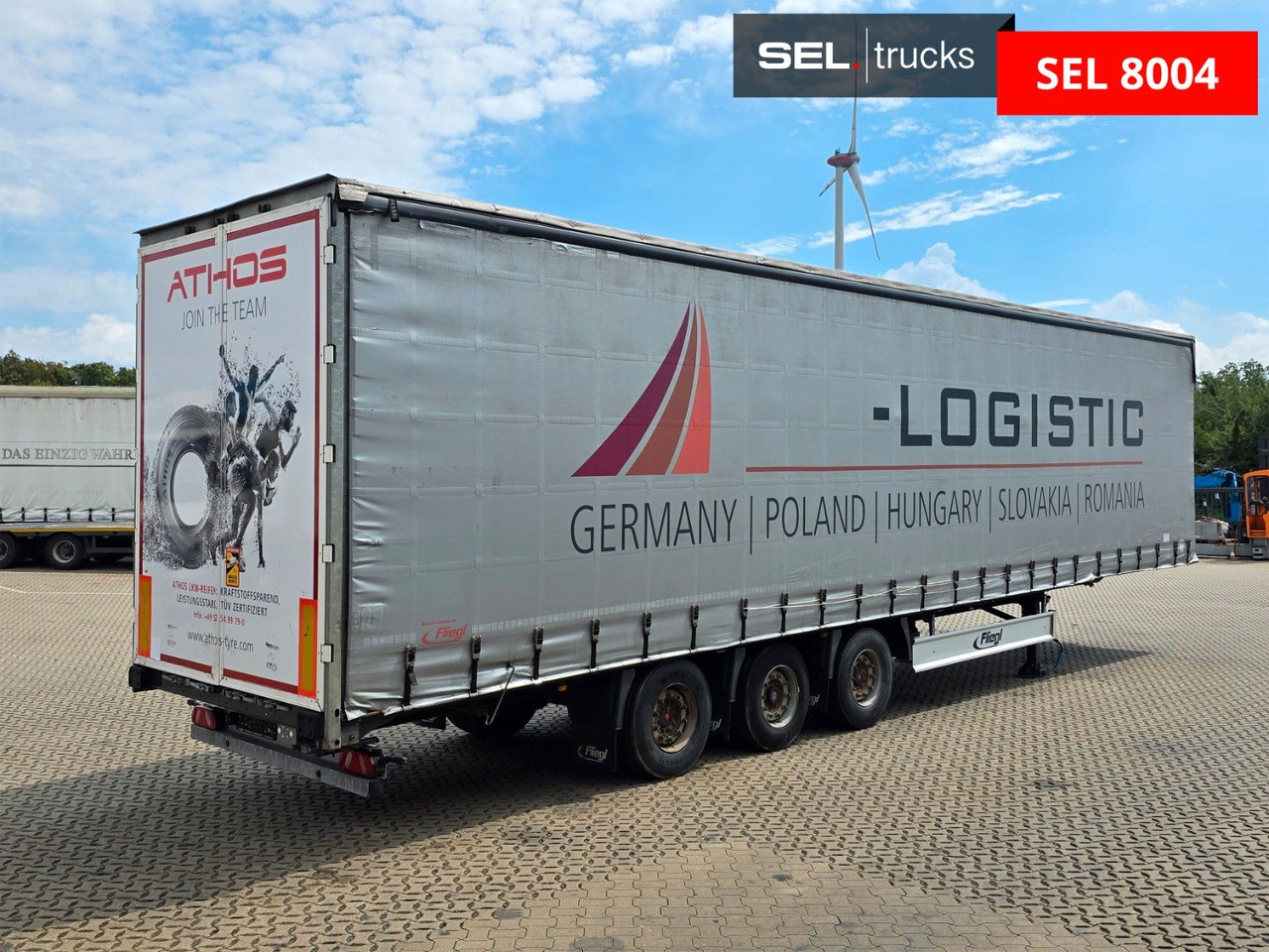 Fliegl SDS01 / Hubdach / EDSCHA / Mega / Liftachse - Semirremolque lona: foto 5 Fliegl SDS01 / Hubdach / EDSCHA / Mega / Liftachse - Semirremolque lona: foto 5