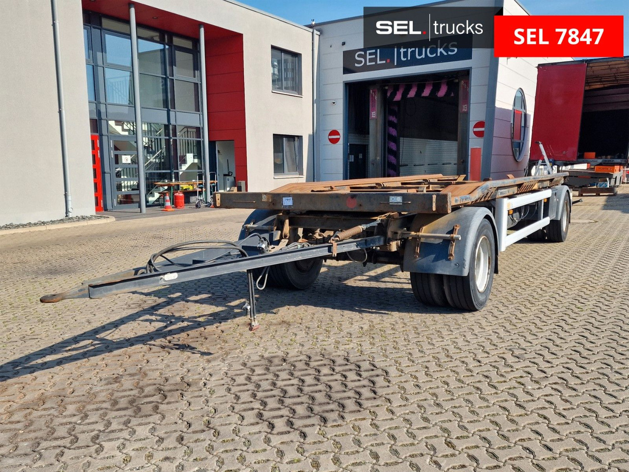 Hüffermann HAR18/07H15613 / 40 mm - Remolque multilift/ Portacontenedores de cadenas: foto 1 Hüffermann HAR18/07H15613 / 40 mm - Remolque multilift/ Portacontenedores de cadenas: foto 1